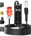 NOEIFEVO 2026 Pro Mobile Wallbox 22kw mit app, e auto CEE 32A auf Typ 2 Ladekabel, 3-phasig EV Ladegerät für Allen EVs(IEC 62196-2) & PHEVS