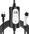 Portable Type2 3.7KW 16A EV Charger, 5 Meters Mobile EV Charging Cable with Schuko