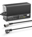 Noeifevo 14,6V 10A LiFePO4 nabíjačka pre 12V 12,8V LiFePO4 batériu, XLR/IEC/XT60/Anderson 50A/M8