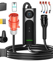NOEIFEVO 2026 Pro Mobile Wallbox 11kw mit app, e auto CEE 16A auf Typ 2 Ladekabel, 3-phasig EV Ladegerät für Allen EVs(IEC 62196-2) & PHEVS