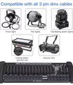 384-kanals DMX512-lyspult – professionel controller-konsol til livekoncerter, KTV, DJ-shows og klubber