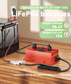 NOEIFEVO 58,4 V 15 A  impermeabile  LiFePO4 Caricabatteria  per batteria LiFePO4 51,2 V (48 V) 16 S
​
​