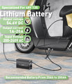 NOEIFEVO 54,6V 20A Lithium-batterijlader voor 48V 13S Lithium-Li-Ion-Lipo-batterij, LCD-display, instelbare stroom, lader voor E-bike, scooter, elektromotorfiets