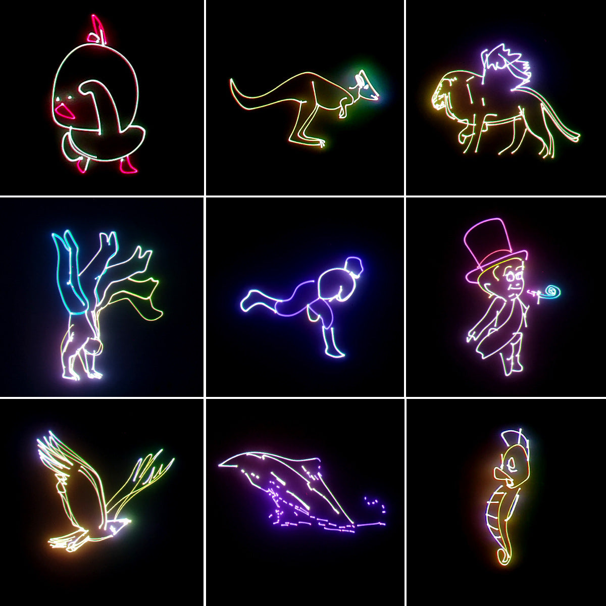 DJ-diskolys partylys, 3D RGB-animasjonsdiskolys med fjernkontroll, partilys med DMX, musikkstyrt beam-effekt scenelys for fest, festival, klubb, scene og show