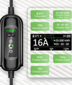 NOEIFEVO Mobiele Wallbox 11kw, Type 2 op CEE16A laadkabel voor alle elektrische voertuigen