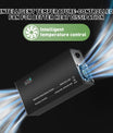 NOEIFEVO 75.6V 2-20A Lithium-baterie nabíječka pro 66.6V 18S Lithium-Li-Ion-Lipo baterii, LCD displej, nastavitelný výkon, nabíječka pro E-bike, skútr, elektrické motocykly