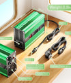 NOEIFEVO 41.4V-44.1V 4A Blysyre Batterioplader til 36V Blysyrebatteri, Køleventilator, Automatisk Afbrydelse (GRØN)