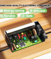 NOEIFEVO 58.4V 8A Caricabatterie Li-Ion LiFePO4 per Batteria LiFePO4 51.2V 16S, Display LCD, Corrente regolabile, Caricabatterie per Golf Cart, Motori Elettrici, Barca e Camper