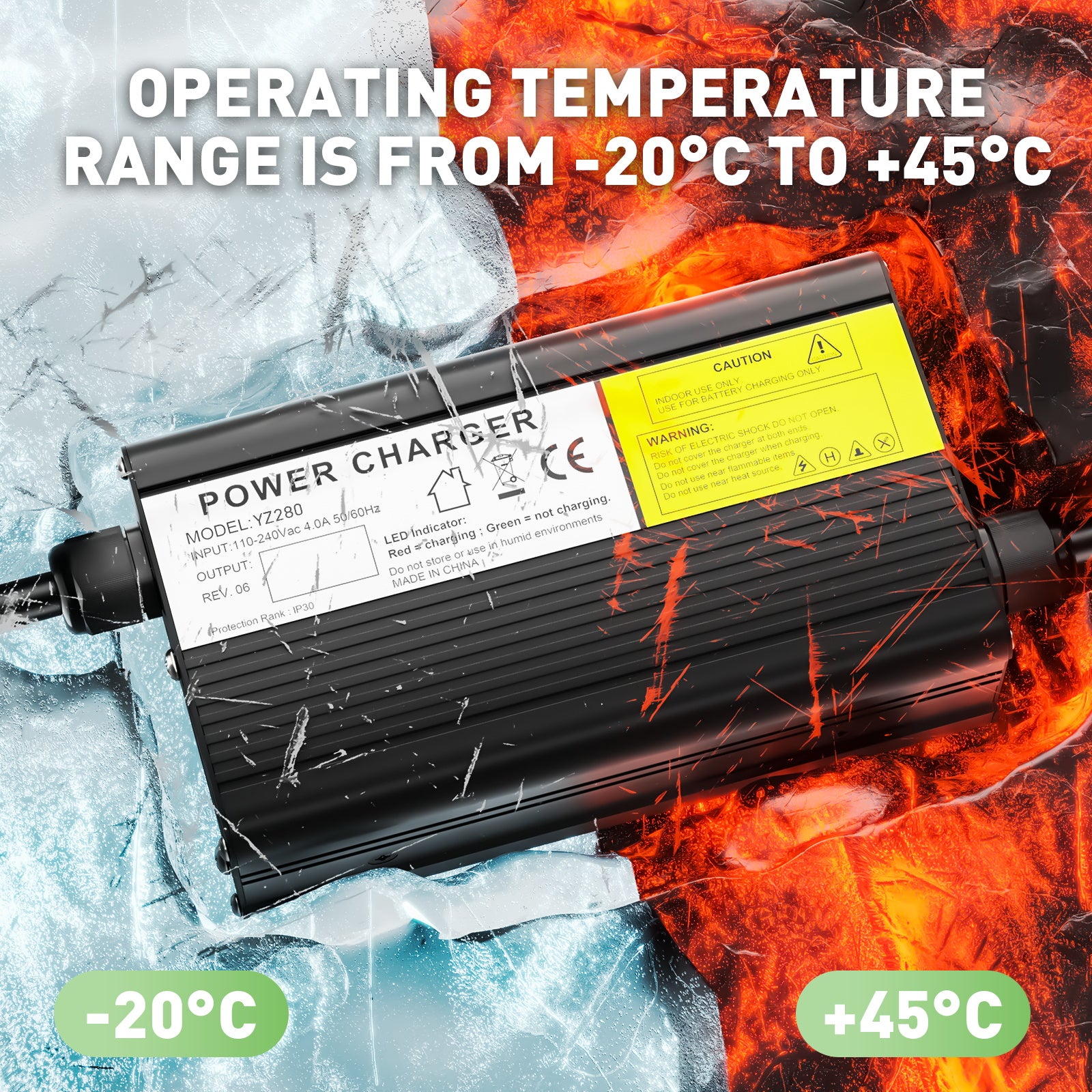 NOEIFEVO Cargador de batería de litio de 71,4 V 3 A para batería de 60 V 62,9 V 17 S, cargador de motocicleta para dispositivo eléctrico de scooter de bicicleta eléctrica.