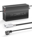 NOEIFEVO 109,2V 1A-15A Lithium-batterilader til 96V 26S Lithium-Li-Ion-Lipo-batteri, LCD-display, justerbar strøm