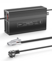 NOEIFEVO 96.6V 1A-15A Lithium-batteriladdare för 85.1V (84V) 23S Lithium-Li-Ion-Lipo-batteri, LCD-skärm, justerbar ström