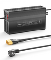 NOEIFEVO 96.6V 1A-15A Lithium-batteriladdare för 85.1V (84V) 23S Lithium-Li-Ion-Lipo-batteri, LCD-skärm, justerbar ström