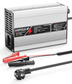 NOEIFEVO Caricabatterie Lithium 16.8V 5A 6A 7A 8A 10A per batterie Li-Ion Lipo 4S 14.8V, con ventola di raffreddamento, spegnimento automatico.