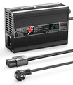 NOEIFEVO 12,6V 10A Lithium-lader til 3S 11,1V Li-Ion Lipo-batterier, med LCD-display, kølevifte, automatisk afbrydelse