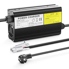 NOEIFEVO 12.6V 12A cargador de batería de litio para batería de litio de 12V 11.1V 2S, cargador para E-bike, scooter, dispositivo eléctrico y motocicleta.