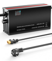 NOEIFEVO 73V 2-20A Lithium-LiFePO4 nabíječka pro 60V 64V 20S LiFePO4 baterii, LCD displej, nastavitelný proud, nabíječka pro trollingový motor, loď a obytné vozy