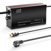 NOEIFEVO 54,6V 2-20A Lithium-batterilader til 48V 13S Lithium-Li-Ion-Lipo-batteri, LCD-skærm, justerbar strøm, lader til E-bike, scooter, elektrisk motorcykel
