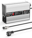 NOEIFEVO 50.4V 2A 2.5A 3A Ładowarka do baterii litowo-jonowych 12S 44.4V Li-Ion Lipo, z wentylatorem chłodzącym, automatyczne wyłączanie