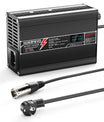 NOEIFEVO 14.6V 10A LiFePO4 Batterie-Ladegerät for 4S 12V 12.8V LiFePO4 Batterie, med LCD-display, Køleventilator, Automatisk Afslutning