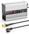 מטען ליתיום 16.8V 5A 6A 7A 8A 10A ל-4S 14.8V סוללות Li-Ion Lipo, מאוורר קירור, כיבוי אוטומטי