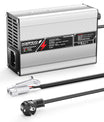 NOEIFEVO 50.4V 2A 2.5A 3A Lithium-Ladegerät für 12S 44.4V Li-Ion Lipo-Batterien, Kühlventilator, automatischer Abschaltung