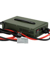 NOEIFEVO 24V 10A-100A Lithium LiFePO4 batterijlader, laadspanning 29,2V, LCD-scherm, stroom instelbaar, ventilator