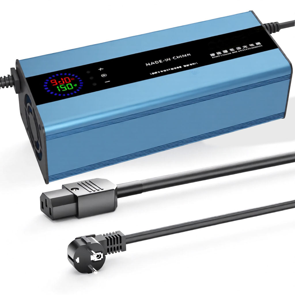 NOEIFEVO 15A Virta 42V-88.2V Jännitesäätöinen Li-ion LiFePO4 Litiumlaturi 36V 48V 60V 72V 84V akulle