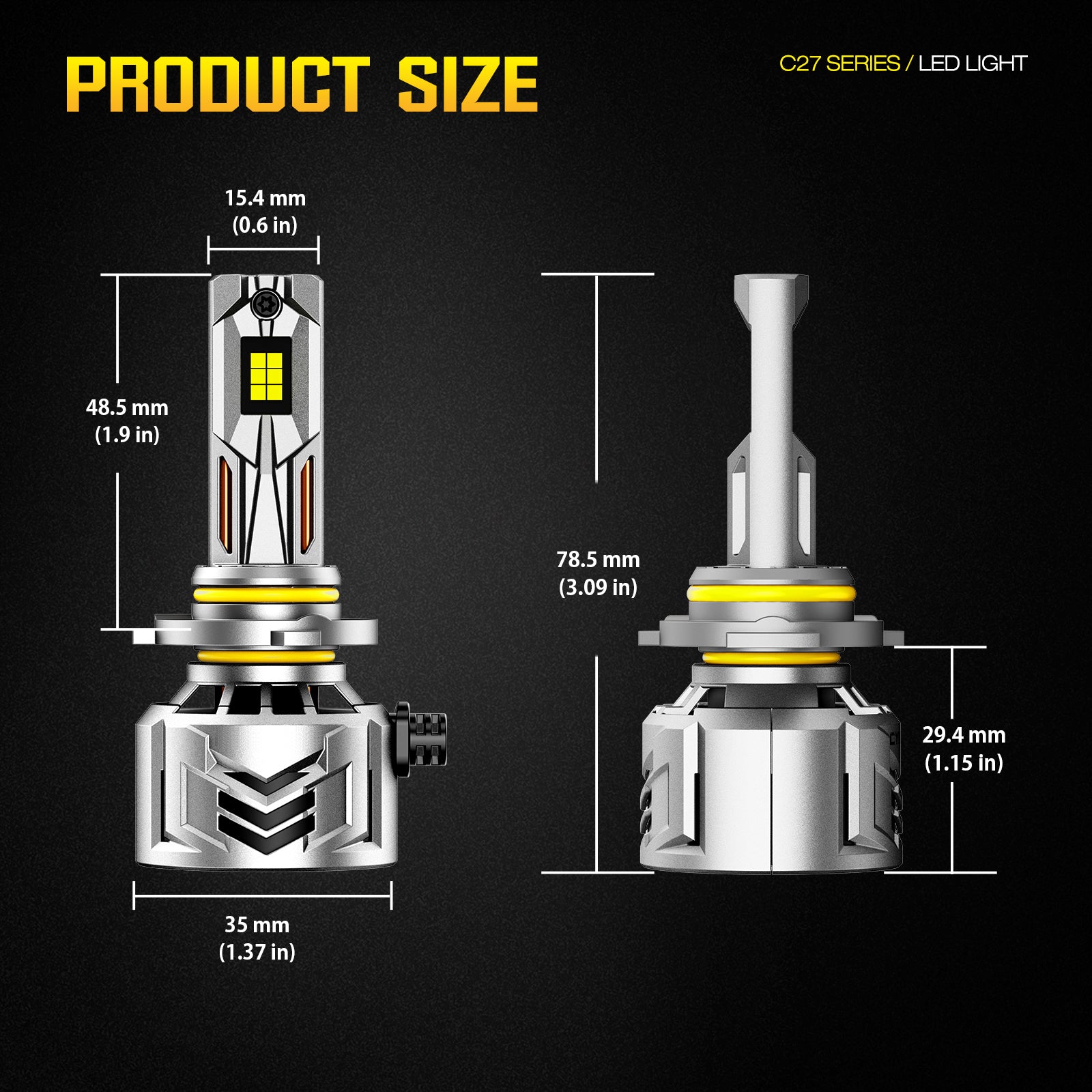 NOEIFEVO 9005 9006 9012 Lampada per Fari Auto, 60.000 Lumen, 240W, 6500K Bianco, IP68 Impermeabile, 100.000 Ore di Durata, Luce Anabbagliante e Abbagliante