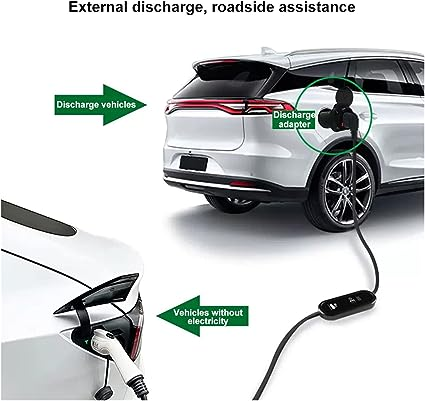 Noeifevo electric vehicle discharge adapter 16A Type 2 socket to Schuk –  Smart LifePO4 Batterie & Heimspeicherung von Energie & Intelligentes  Ladegerät