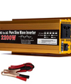 Power Inverter 24V till 220V Pure Sine Wave 800W/3000W DC till AC Bärbar spänningsomvandlare Bil Solar Power Inverter