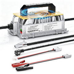 NOEIFEVO 58,4 V 20A Carregador de bateria de lítio Lifepo4 para bateria 48 V (51,2 V) 16S, à prova de água, ativação BMS de 0 V, desligamento automático com proteção total