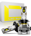 NOEIFEVO H7 Auto Koplamp, 30.000 Lumen, 130W, 6500K Wit, IP68 Waterdicht, 100.000 Uren Levensduur, Dim- en Grootlicht