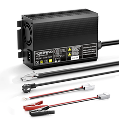Noeifevo 14,6 V 50 A nopea litium-LiFePO4-akkulaturi 12 V (12,8 V) LiFePO4-akulle, 0 V BMS-aktivointi, automaattinen sammutus täydellä suojauksella