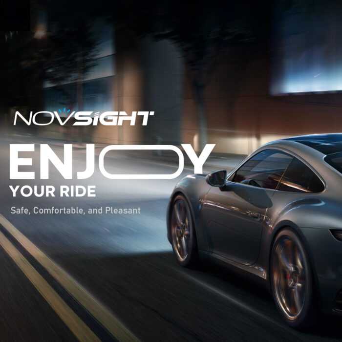 NOVSIGHT H7 LED Scheinwerfer 90W 20000LM Fern/Abblendlicht 6500K Weiß