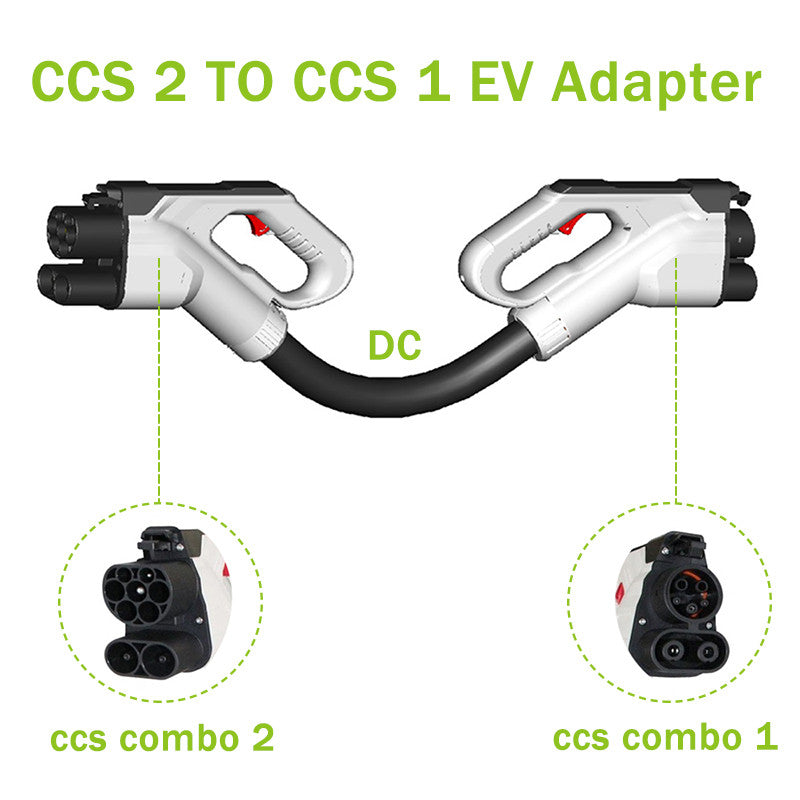 Noeifevo CCS 2 - CCS1 150A 1000V EV-sovitin, pikalatauskaapeli J1772-autoille J1772-autoille