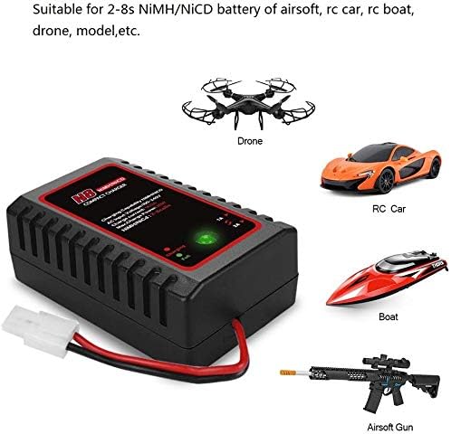 N8 Älykäs NiMH / NiCD Akun Latauslaite 2-8s 2.4V 3.6V 4.8V 6V 7.2V 8.4V 9.6V Airsoft, RC Auto, Vene, Drone Akuille, Standard / Mini Tamiya Liitännällä