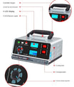 Smart Batterie Ladegerät 12V 30A/24V 15A Automotive Batterie Ladegerät Erhaltung Smart Puls Reparatur für Auto Lkw Boot Motorrad