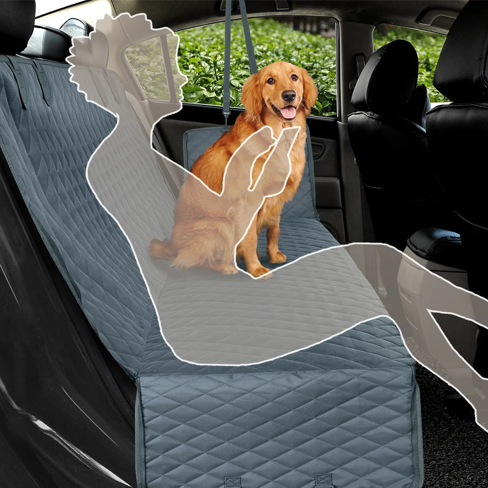 NOEIFEVO CA01 Pet Car Back Seat Protector, vattentät Pet Car Back Seat Matta för alla fordon