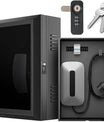 NOEIFEVO Wallbox Wetterschutz,Ladebox für EV-Ladegeräte – Diebstahlsichere Schutzbox für Ladestationen, Regenschutz UV,Mit Zahlenschloss und Schlüssel