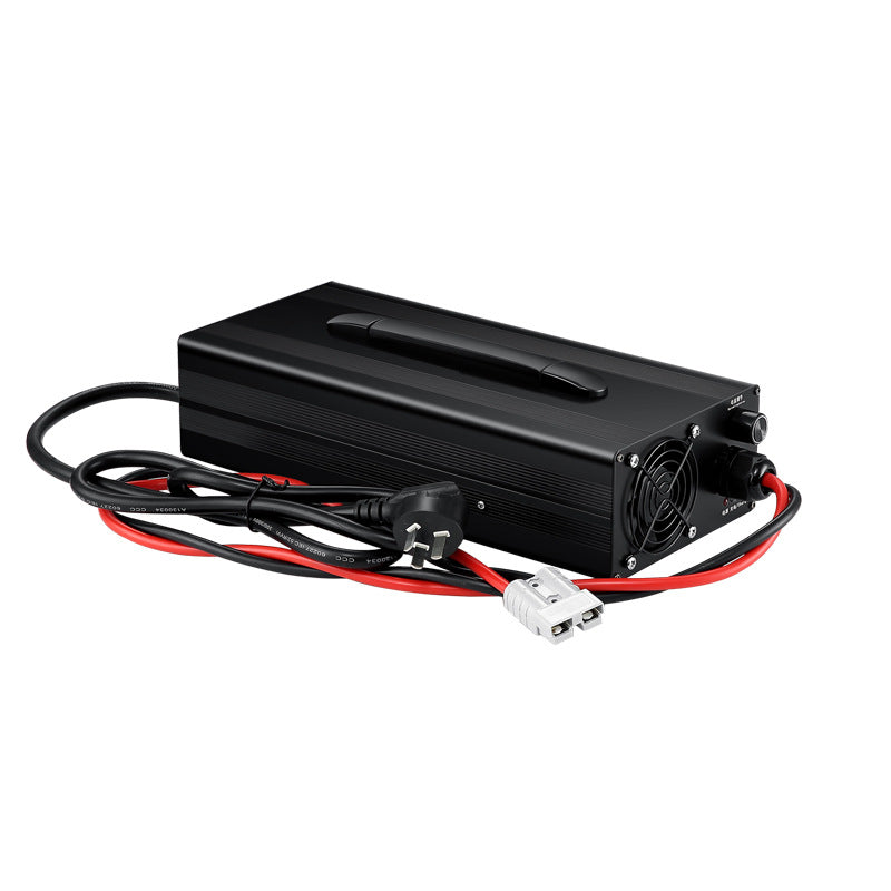 NOEIFEVO 29,2 V 5–50 A  Justerbar litium-LiFePO4-batteriladdare för 24 V, 25,6 V, 8S LiFePO4-batterier, LCD-display, laddare för husbilar, trollingmotorer, båtar och husvagnar