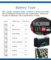 NOEIFEVO 12V 60A DC-DC-Ladegerät-Booster für Wohnmobile, Camper und Schiffe, für LiFePO4-Lithium-Blei-Säure-AGM-GEL-Batterien, unterstützt Bluetooth