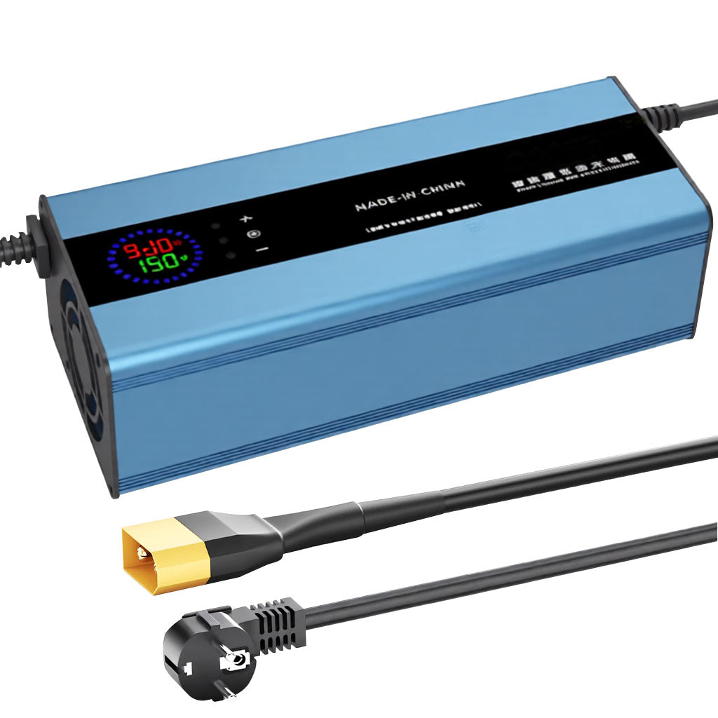 NOEIFEVO 15A Virta 42V-88.2V Jännitesäätöinen Li-ion LiFePO4 Litiumlaturi 36V 48V 60V 72V 84V akulle