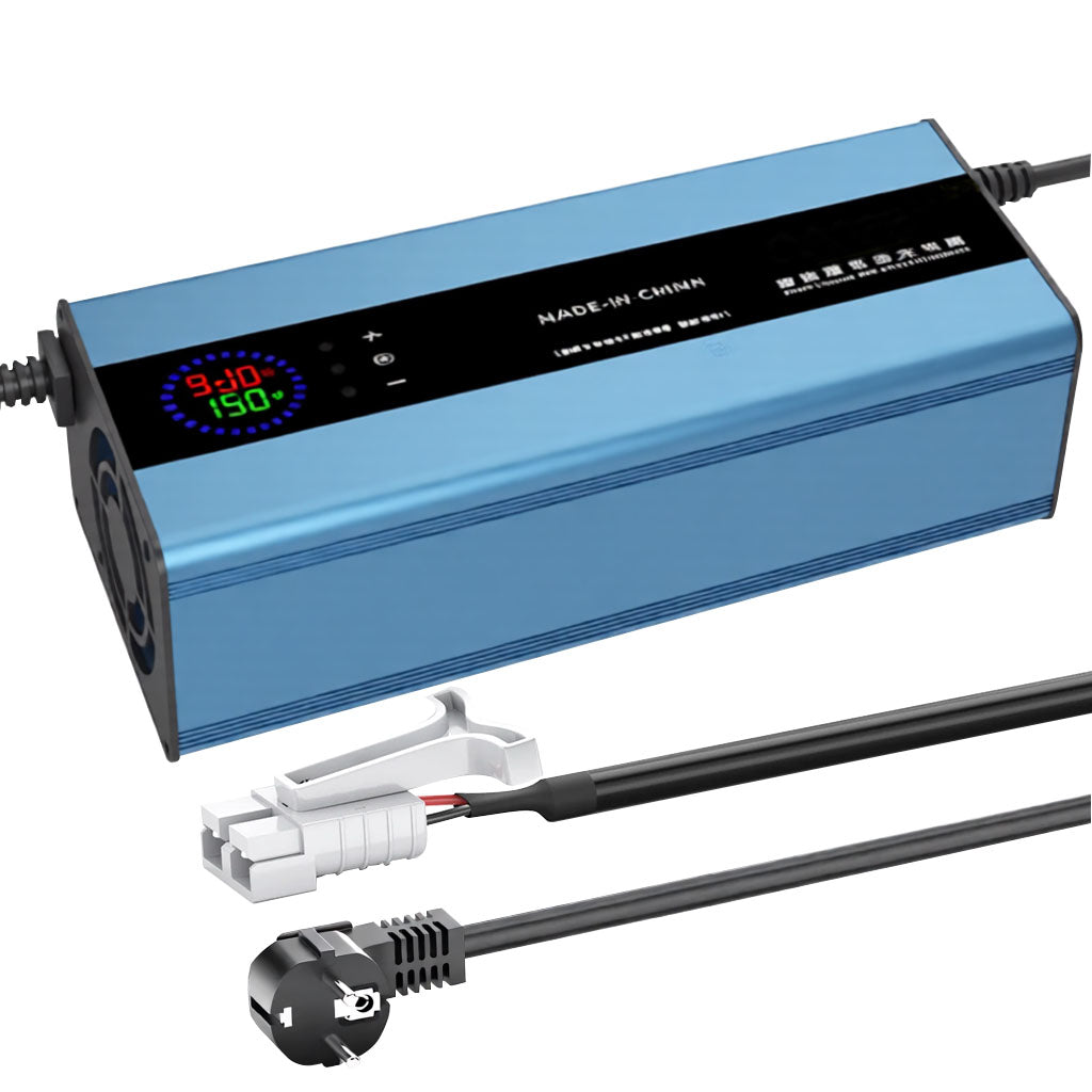 NOEIFEVO 15A Virta 42V-88.2V Jännitesäätöinen Li-ion LiFePO4 Litiumlaturi 36V 48V 60V 72V 84V akulle