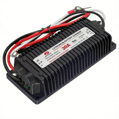 NOEIFEVO Vandtæt DC 10-36V til 14,6V 29,2V 43,8V LiFePO4 lithium-batterioplader til autocampere, både, biler og dual-batteri-energilagringssystemer